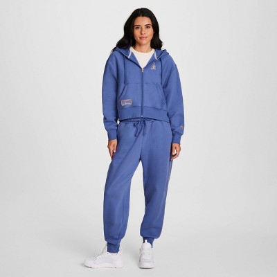 Champion Women's Gold Medal Cropped Full Zip Hoodie Hooded
