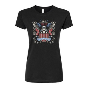 Women's - Instant Message - All American Vintage Goods Fitted Graphic T-Shirt - 1 of 3