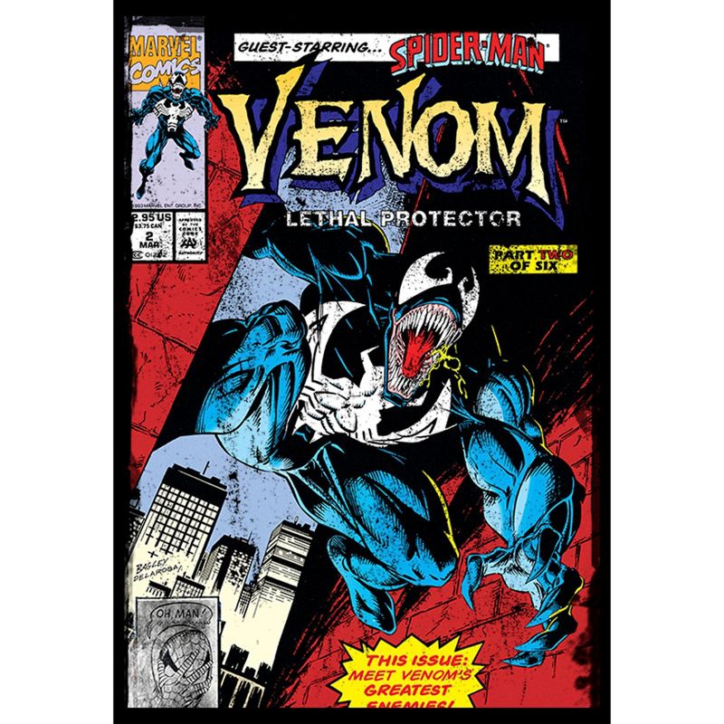 Men's Marvel Venom Lethal Protector Greatest Enemy T-Shirt, 2 of 6