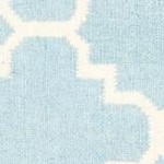 light blue/ivory