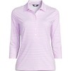 Lands' End Women's 3/4 Sleeve Active Polo Shirt - 3 of 3