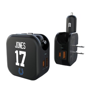 NFL Indianapolis Colts Players Game Tactic 18-Watt 2 in 1 USB A/C Charger - 1 of 3