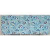 RLF Home 100% Cotton Beach Day Toilored  Fully lined Windows Rod Pocket Valance 51" x 16"  Blue - 3 of 4
