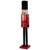 Northlight Giant Commercial Size Wooden Christmas Nutcracker Soldier - 6' - Red and Black - 4 of 4