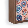 Pimlada Phuapradit Floral Paisley Half Drop Framed Mini Art Print 4" (H) x 3" (W) x 1" (D) - Society6 - 3 of 3