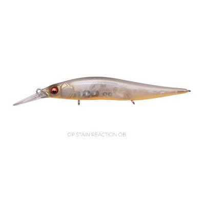Megabass Vision Oneten +1 Jr. Jerkbaits 3/8oz 3-7/8", GP Stain Reaction OB