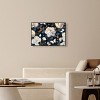 Art Remedy Navy Elegance Floral Elegant realistic Floral Wall Art Framed - 2 of 4