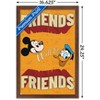 Trends International Disney Mickey Mouse & Donald - Friends Framed Wall Poster Prints - 3 of 4