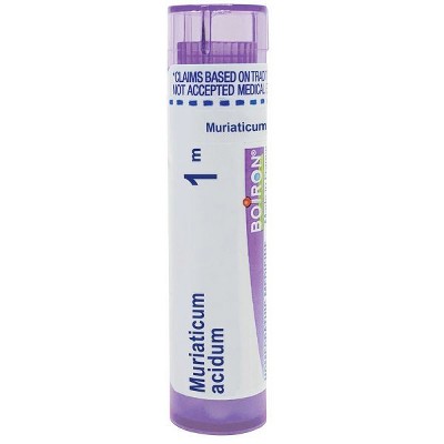 Muriaticum Acidum 1M by Boiron Homeopathic Single Medicine For First Aid  -  80 Pellet