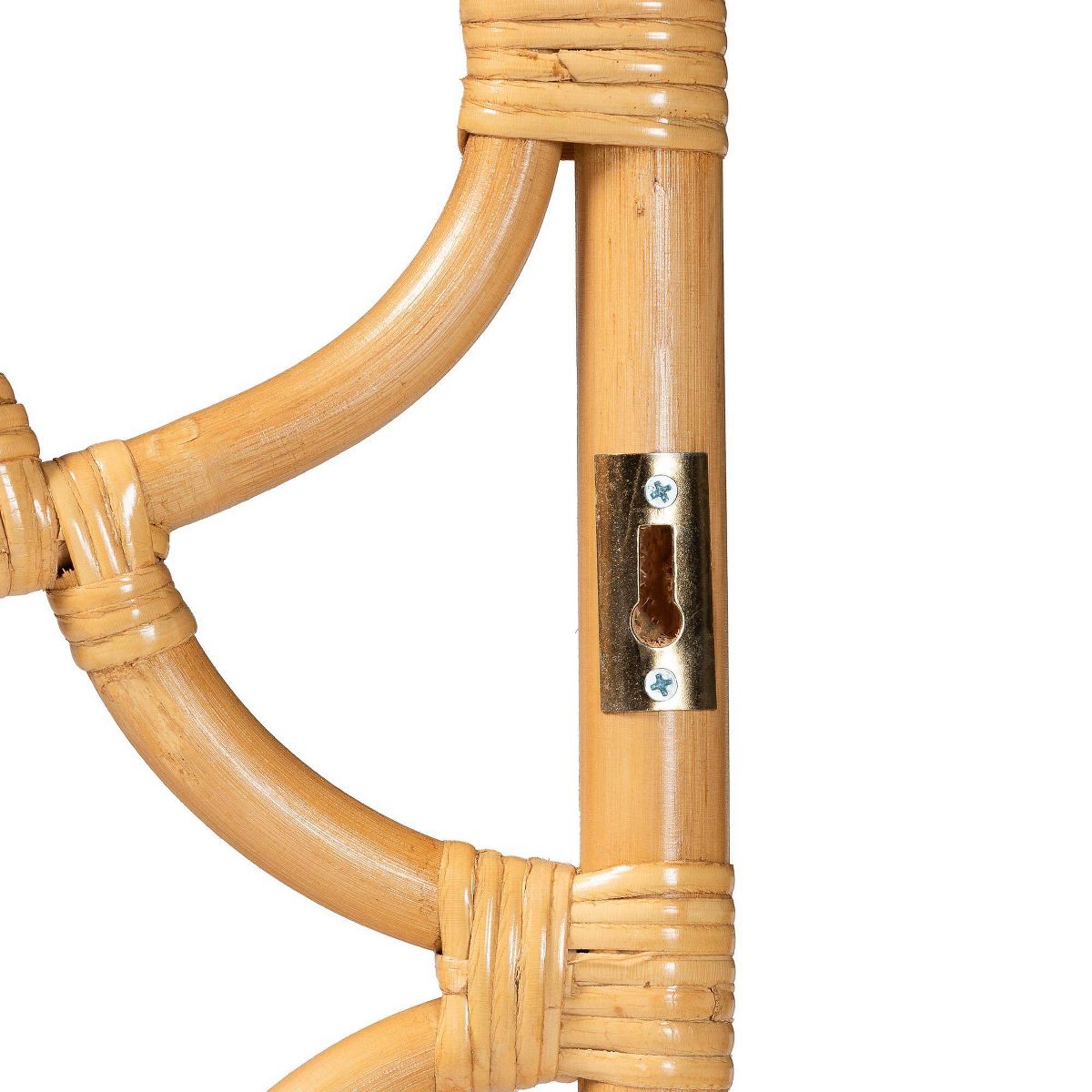 bali & pari Kalcya Rattan Standalone Headboard Light - thumbnail 4