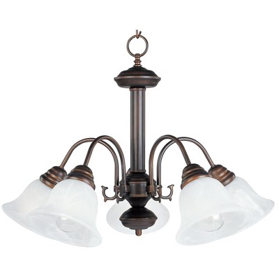 Maxim Lighting Malaga 5 - Light Chandelier in  Oil Rubbed Bronze