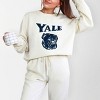 Yale Bulldog Distressed - Women's Lightweight Garment Dyed Sweatshirt - 2 of 3