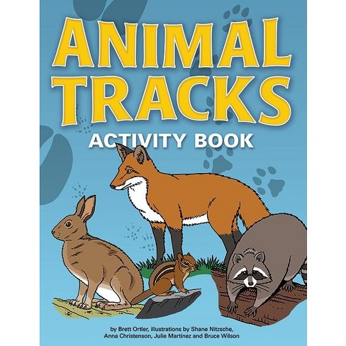 animal track coloring pages