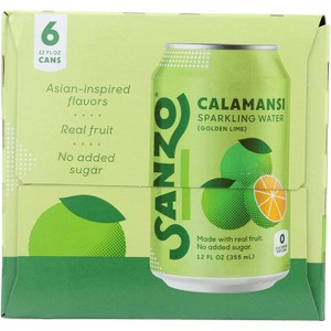 Sanzo Flavored Sparkling Water Calamansi - Case of 4 - 6pk/ 12 fl oz - 1 of 1