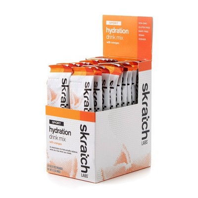 Skratch Labs Sport Hydration Drink Mix Box - Oranges - 20pk/0.8oz