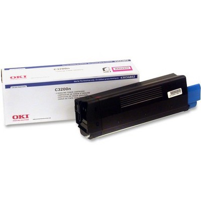 Oki Toner Cartridge - LED - 1500 Pages - Magenta - 1 Each