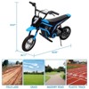 Jojoka Electric Dirt Bike for Kids 24V 350W, 3-Speed Modes, 14.29 MPH, Shockproof Suspension, Ride On Motocross - 2 of 4
