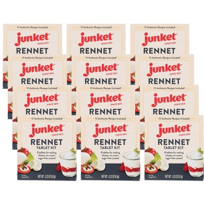 Junket - Rennet Tablet Kit - Case of 12/.23 oz