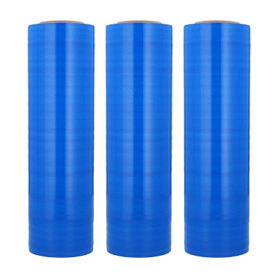PSBM 1 Roll 20 in. x 5000 Ft. x 80 Gauge Opaque Blue Cast Hand Machine Stretch Wrap