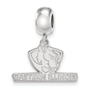 Black Bow Jewelry Sterling Silver Eastern Illinois Panthers NCAA Bead Charm - 1 of 4