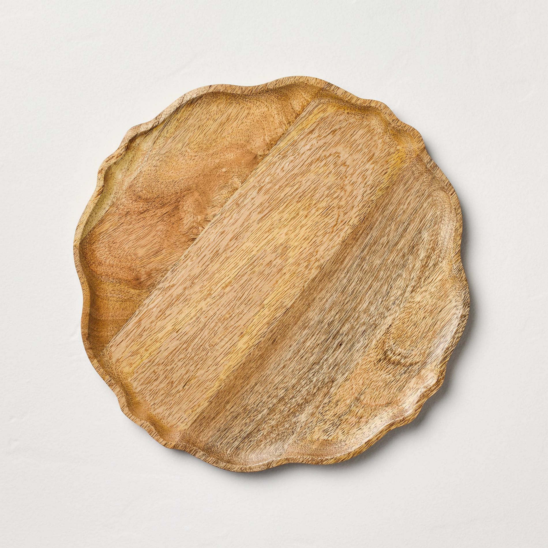 13" Wood Charger Plate - Hearth & Hand™ with Magnolia