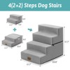 Cozy Kiss Modular Foam Pet Stairs, Portable Dog Steps for Couch and Bed with Removable Design - 2 of 4