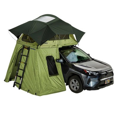Yakima SkyRise SL Annex Wall Additional Room Enclosure for SkyRise SL Rooftop Camping Tents with Stakes, Windows, and Storage Duffel Bag, Green