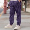 Dalix Astronaut Embroidery Washed Midweight Jogger Fleece Sweatpants Soft Lounge Pant Drawstring Waistband Pockets Mens - 4 of 4