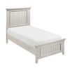 Twin Size Platform Bed with Headboard and Footboard for Bedroom - 4 of 4