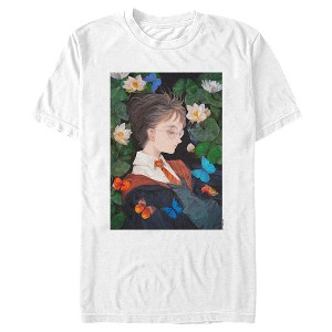 Men's Harry Potter Artistic Harry in Lily Pads T-Shirt - 1 of 4