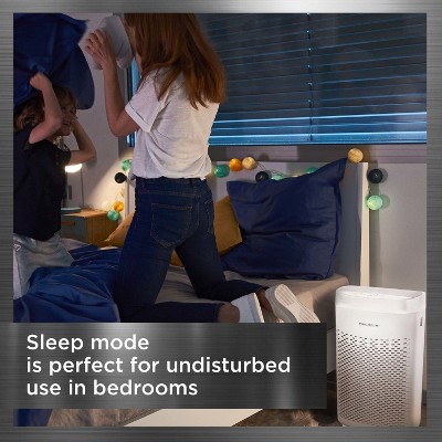 White HEPA and Carbon Filtration Home Air Purifier