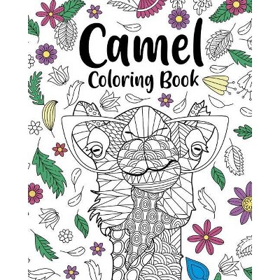 Camel Coloring Book - by  Paperland (Paperback)