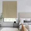 100% Blackout Door Curtain (26''W x 68''H, Beige, 1 Panel) - 2 of 3