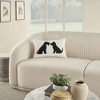 Mina Victory Pet Dogs Silhouette Faux Shearling Indoor Throw Pillow - image 3 of 4