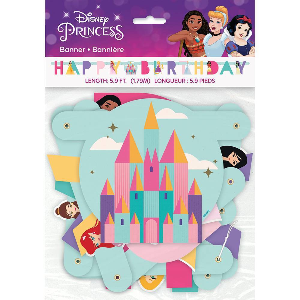 Photos - Other Jewellery Disney Princess Jointed Banner Party Decorative Accessory 