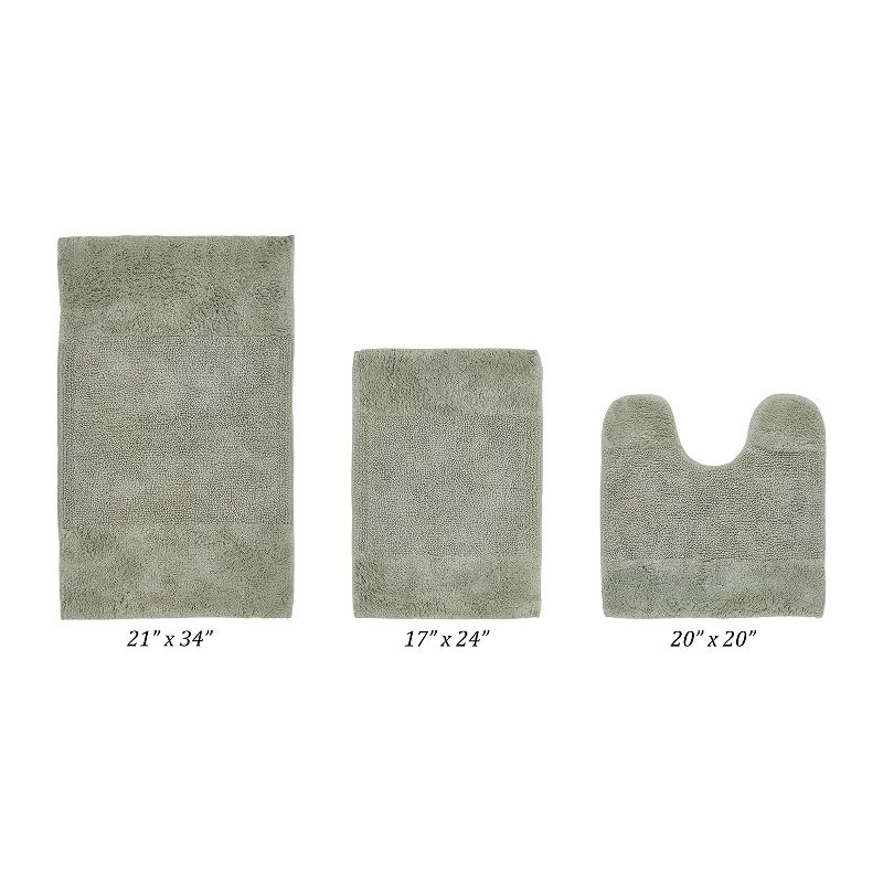 Granada Collection 100% Cotton Tufted 3 Piece Bath Rug Set - Better Trends, 6 of 9