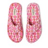 Dearfoams Women's Wrenley Terry Thong Flip Flop House Slipper - 4 of 4