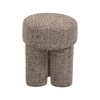 Meridian Furniture,Larson Polyester Fabric Ottoman/Stool - 4 of 4