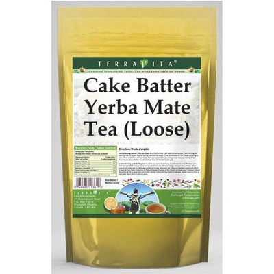 TerraVita Cake Batter Yerba Mate Tea (Loose) (8 oz, ZIN: 548264, 1-Pack)