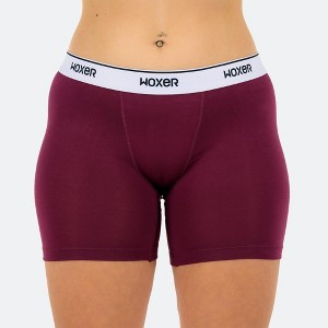 Woxer | Ultra-Soft, Stretchy, No-Dig Waistband | Women's Baller 5" Boxer Brief - 1 of 4
