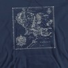 Lord Of The Rings Map Of Me Adult Pull-Over Hoodie - 2 of 4