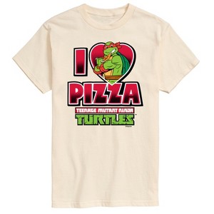 Men's - Teenage Mutant Ninja Turtles - I Love Pizza Short Sleeve Graphic T-Shirt - 1 of 4