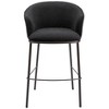 Zuo Essen Barstool Black  and  Bronze - 3 of 4