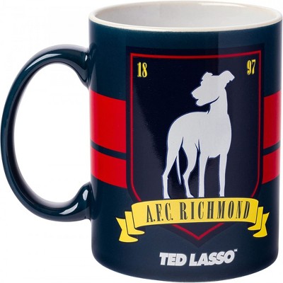 Adult Ted Lasso Richmond Crest Logo 20oz Ceramic Mug