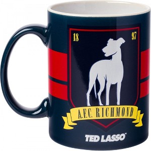 Adult Ted Lasso Richmond Crest Logo 20oz Ceramic Mug - 1 of 3