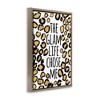 Stupell Industries Glam Life Chose Me Floating Frame Canvas Art - 2 of 4