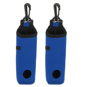 Unique Bargains Neoprene Waist-Mounted Lightweight Golf Ball Carry Bags 2 Pcs - 1 of 4