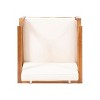 NicBex Modern Accent Chair Club Chairs, Living Room Chairs with Wood Frame, Lounge Chair Reading Chair for Living Room, Outdoor - 2 of 4