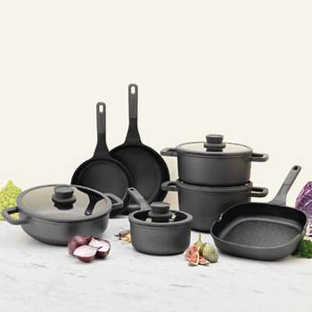 Berghoff Stone Non-stick 7pc Cookware Set, Ferno-green, Pfoa-free Coating, Induction  Cooktop Ready : Target