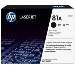 HP Inc. 81A Black Original LaserJet Toner Cartridge, 10500, CF281A - 1 of 4